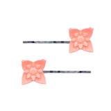 Small Flower - Hair Pin Set of 2 - Dahlia