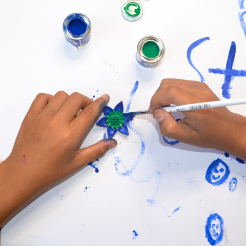 Kids Flowers Painting - Jewelry Workshop