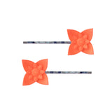 Small Flower - Hair Pin Set of 2 - Dahlia