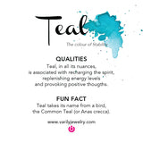 Teal Info Card