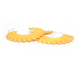 Citrus Hoop Earrings - Dahlia by Varily Jewelry