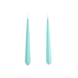 Aqua Long Pentagon Earrings XL - Vertigo