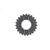 Flower Brooch - Dahlia Black Back