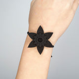 Flower Bracelet - Dahlia Black