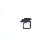 Black Cocktail Ring Perforated - Vertigo Side View