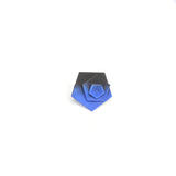 Blue & Black Cocktail Ring - Vertigo by Varily Jewelry