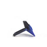 Blue & Black Cocktail Ring - Vertigo by Varily Jewelry Side View
