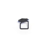 Black & Blue Cocktail Ring - Vertigo by Varily Jewelry Side View