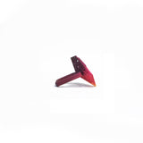 Citrus Fuchsia Plum Cocktail Ring Perforated - Vertigo Side View