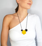 Citrus Long 3 Element Necklace - Vertigo by Varily Jewelry