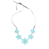 5 Flower Necklace - Dahlia