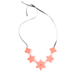 5 Flower Necklace - Dahlia