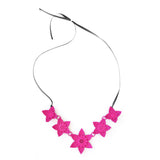 5 Flower Necklace - Dahlia