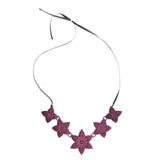 5 Flower Necklace - Dahlia