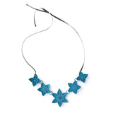 5 Flower Necklace - Dahlia