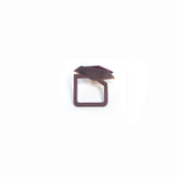 Plum & Citrus Cocktail Ring - Vertigo by Varily Jewelry Side View