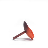 Plum & Tangerine Round Ring - Vertigo by Varily Jewelry Side View