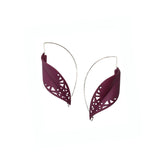 Plum Leaf - Design Your Own Earrings