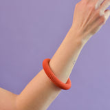 Optical - Geometric Cuff Bracelet