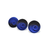 Blue & Black 3 Round rings by Varily Jewelry
