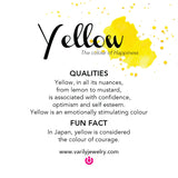 Yellow Color Card