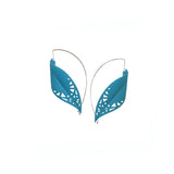 Dark Teal Leaf - Design Your Own Earrings