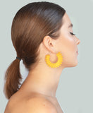 Citrus Hoop Earrings - Dahlia