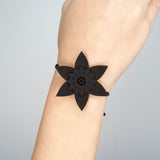 Flower Bracelet - Dahlia Black 