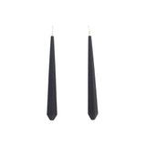 Black Long Pentagon Earrings XL - Vertigo