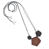 Brown 3 Element Necklace - Design Your Own Necklace