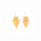 Citrus Non-Perforated Geometric Drop Earrings - Vertigo by Varily Jewelry