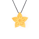 Citrus Dahlia Pendant - Design Your Own Necklace