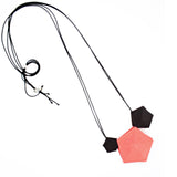 Coral 3 Element Necklace - Design Your Own Necklace