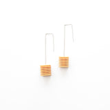 Citrus Cube Earrings - Optical by Varily Jewelry