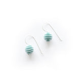 Aqua Sphere earrings - Optical by Varily Jewelry