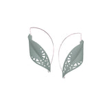 Grey Leaf - Design Your Own Earrings