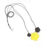 Lemon Yellow 3 Element Necklace - Design Your Own Necklace