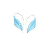Light Blue Leaf - Design Your Own Earrings
