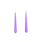 Lilac Long Pentagon Earrings XL - Vertigo