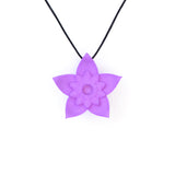 Lilac Dahlia Pendant - Design Your Own Necklace