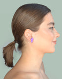 Lilac Seed Stud Earrings 
