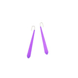 Lilac Long Pentagon Earrings XL - Vertigo by Varily Jewelry