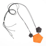 Orange 3 Element Necklace - Design Your Own Necklace
