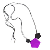 Purple 3 Element Necklace - Design Your Own Necklace