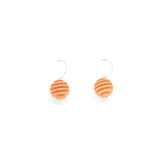 Citrus Sphere drop geometric earrings - Optical Collection