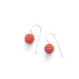  Tangerine Sphere earrings - Optical by Varily Jewelry