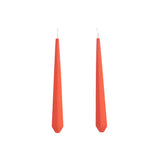 Tangerine Long Pentagon Earrings XL - Vertigo